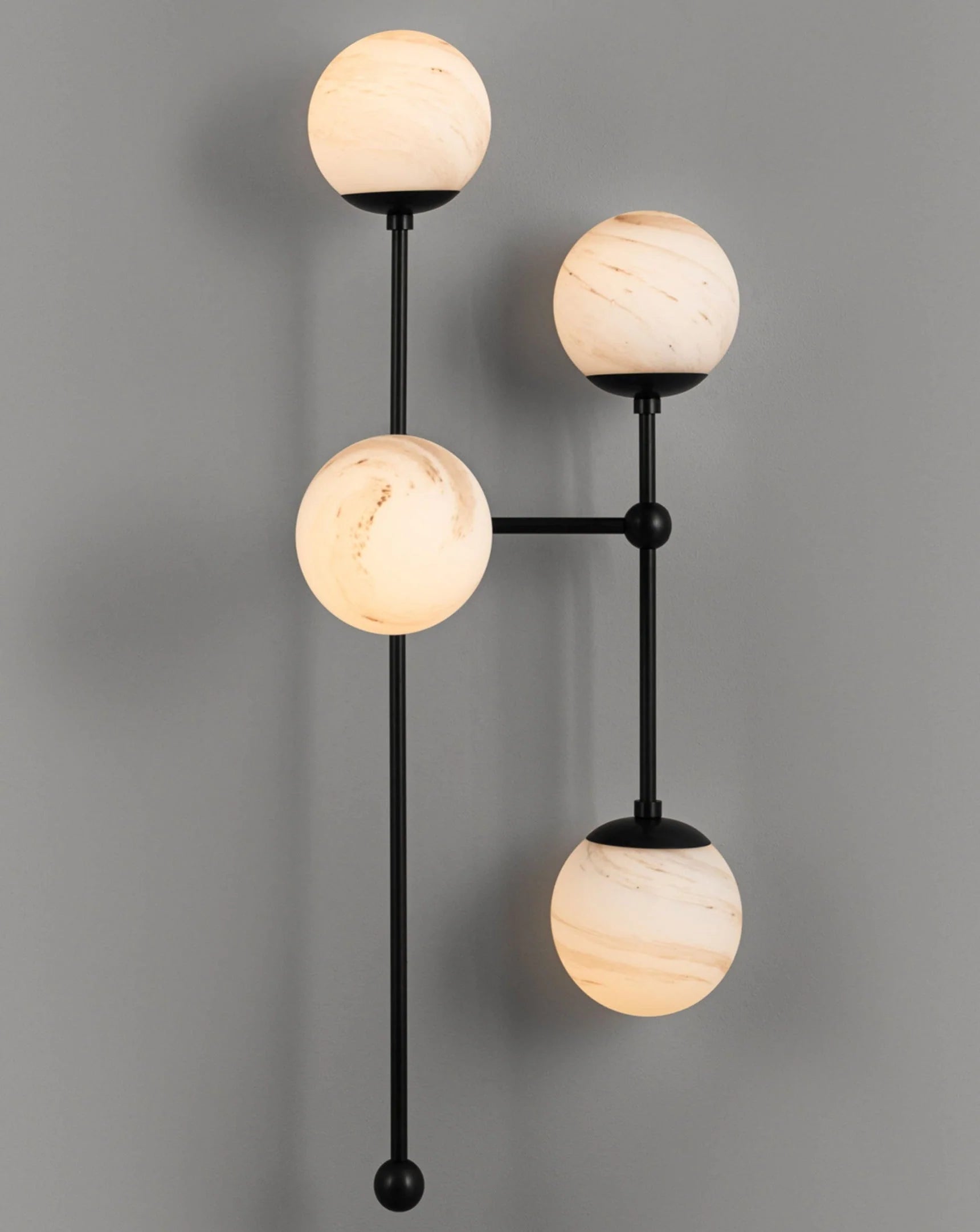 Schwung Armstrong Globe Wall Light 4 Lights